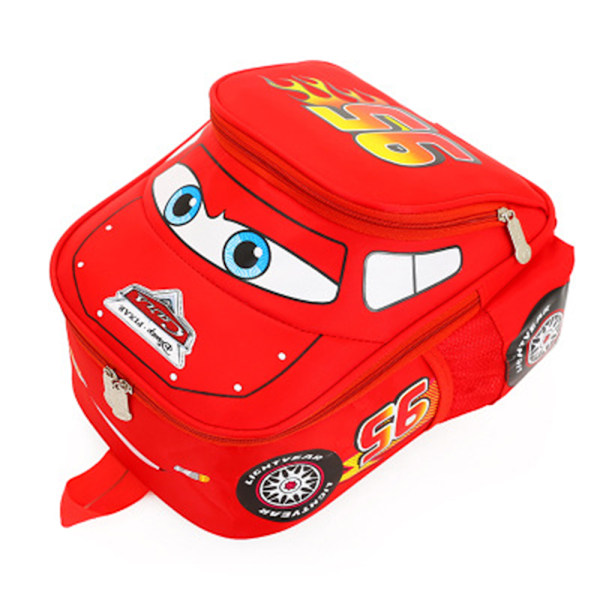 Disney Cars 3D-reppu pojille, McQueen-koulureppu Ed