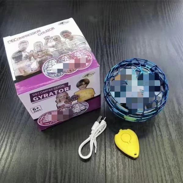 LED Hover Ball Drone Leke med Fargerike Lys, Barnebursdagsgave[JUN]
