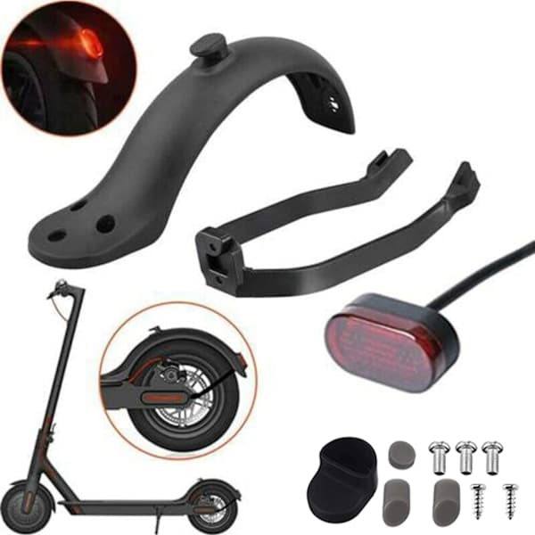 Bagskærmbeskyttelse til Xiaomi 1S/M365 el-scooter - Sort[JUN]