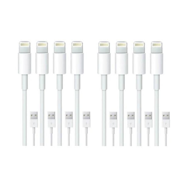 iPhone Laddare USB-C - Kabel / Sladd - 20W - Snabbladdare 4 Pack
