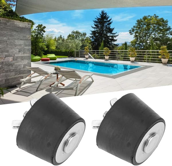 2 stk. vinterpropper til pool, 32 mm/1,26 tommer gummiekspansion