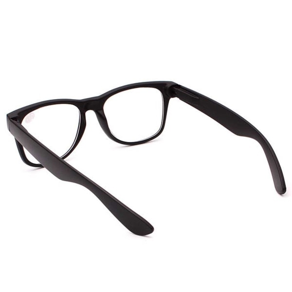 Mattsvarta Wayfarer läsglasögon med styrka 3.0 3