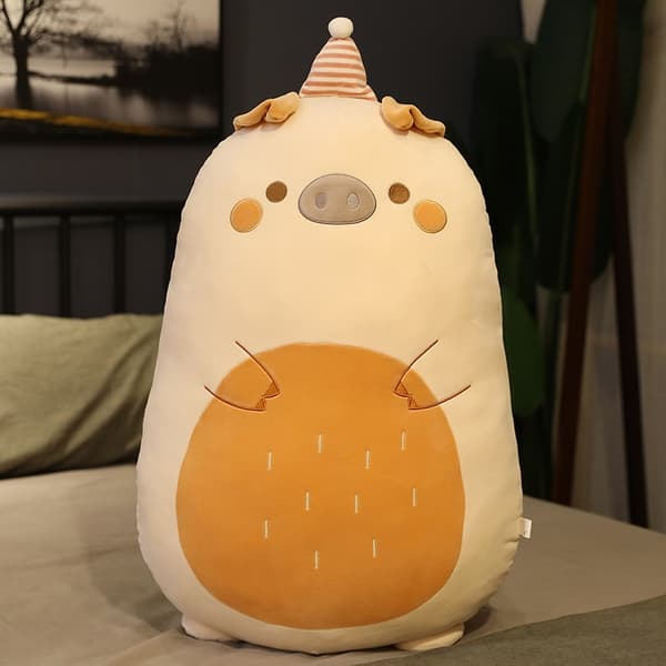 Squishmallow Plys Pude - Sød Gris Dyr Udstoppede Legetøj [JUN] 45cm Pig#1