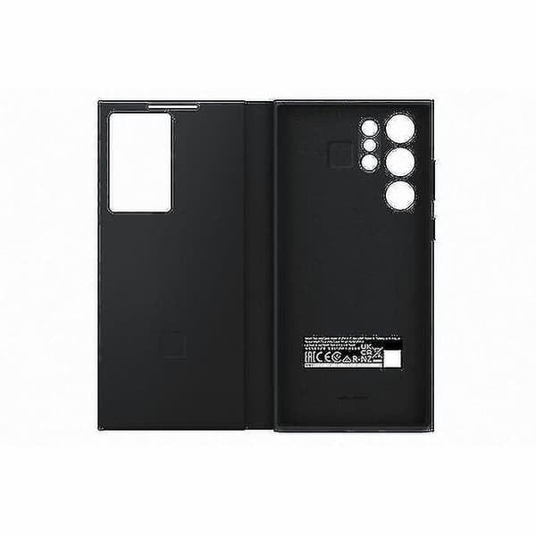 Samsung Galaxy S22 Ultra Smart Clear View Cover Case - Sort[JUN]