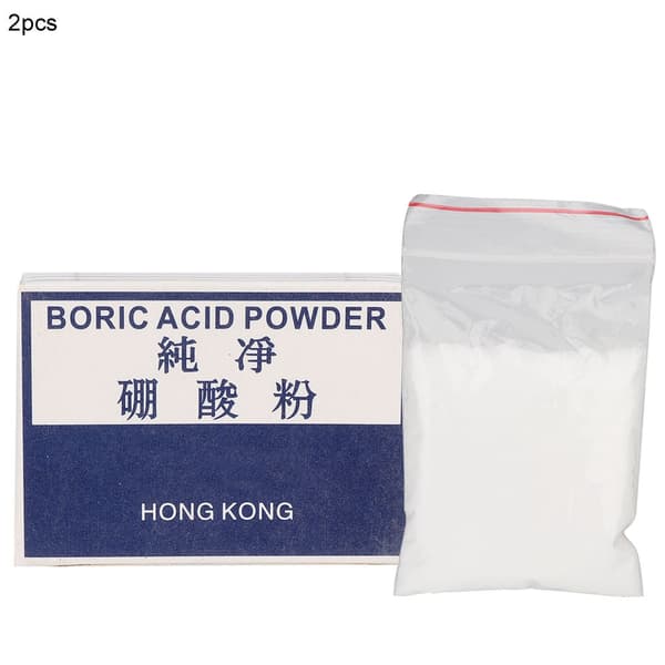 2-pack Boric Acid Powder Jewelry Cleaning Tool Welding Tool Processing Accessories-FA8- 0.1