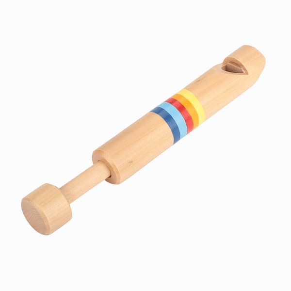 Træ Piccolo Fipple Fløjte Legetøjsinstrument til Børn[JUN]