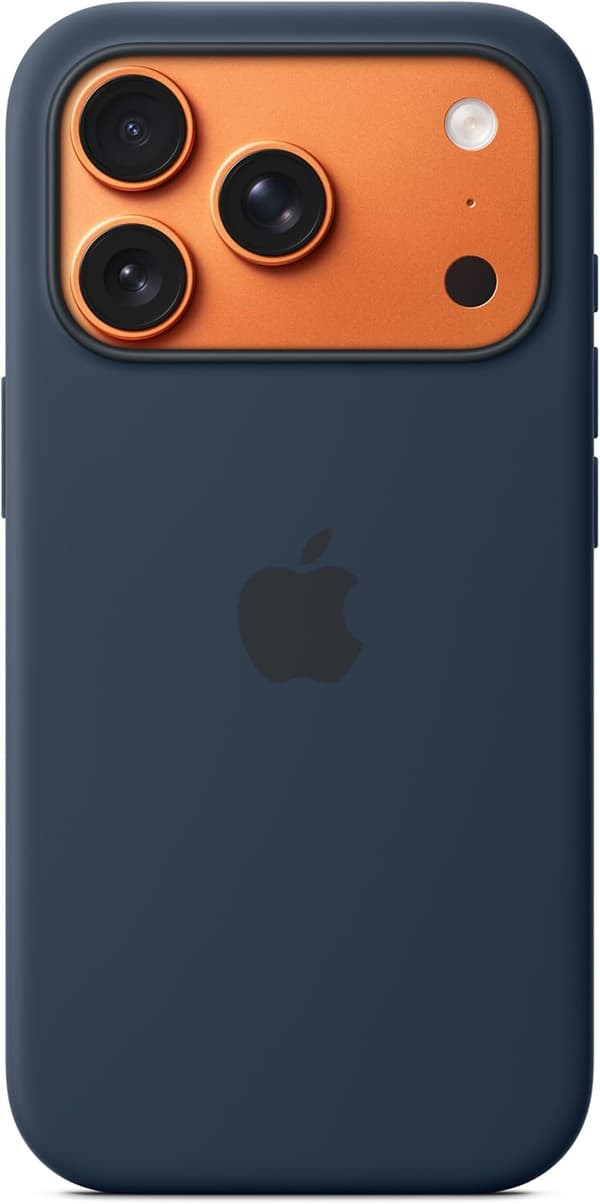 Apple iPhone 17 Pro Silicone Case with MagSafe and Camera Control: Lightweight Phone Cover, Compatible with Wireless Charging