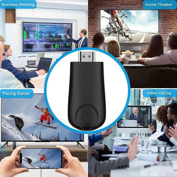 Trådløs HDMI-adapter til iPhone iPad Android PC til TV 1080P Mirroring[JUN]