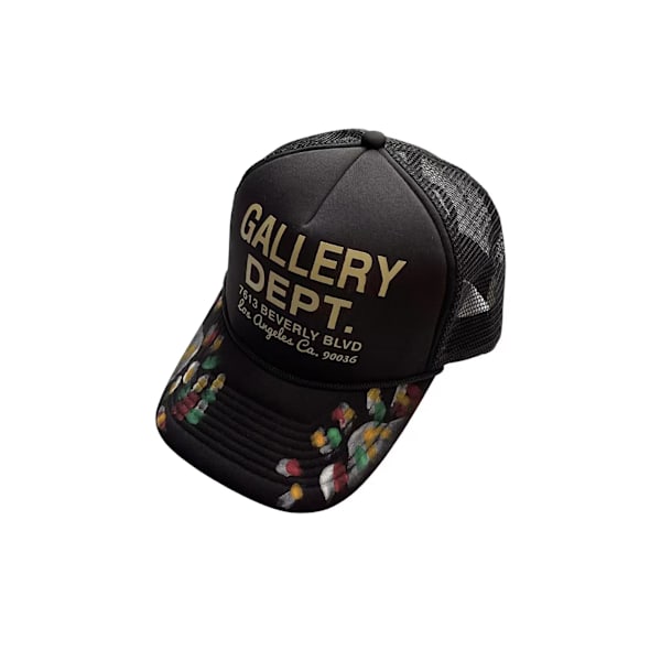 GALLERY DEPT Grafitti Letter Baseballkeps Black A