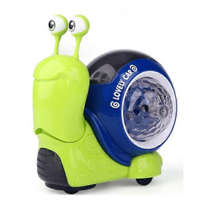 Glow Motion Dansande Snigelrobotleksak med Musik för Barn[JUN] green