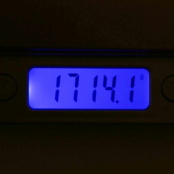 i2000 3kg 0,1g Mini Digitalvåg i Rostfritt Stål