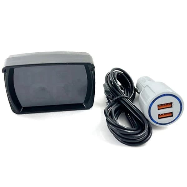 GPS-speedometer til bil, lastbil, bus, el-scooter, el-cykel, solskærmdisplay [JUN]