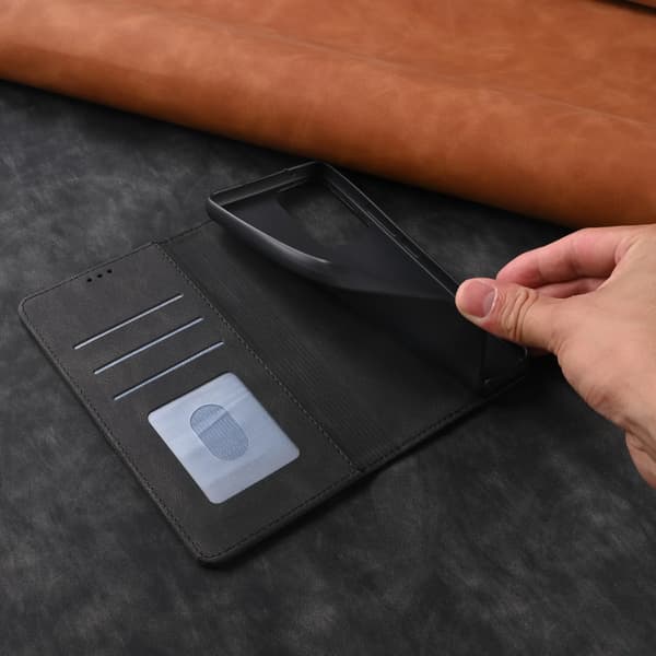 Læderpung etui til Samsung Galaxy S24 S23 S22 S21 S20 FE Kaffe[JUN] For S20 Plus Coffee