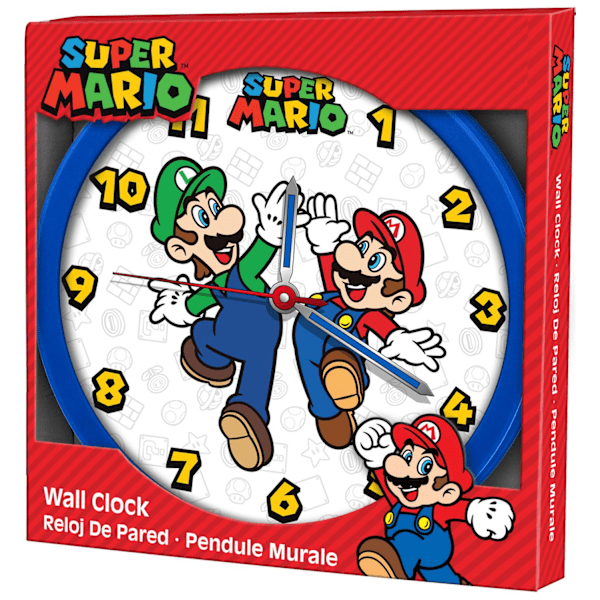 Barnklocka Super Mario väggklocka Nintendo 150