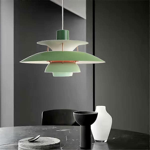 Hængende paraplylampe 30 cm aluminium LED-pendel til stue [JUN]