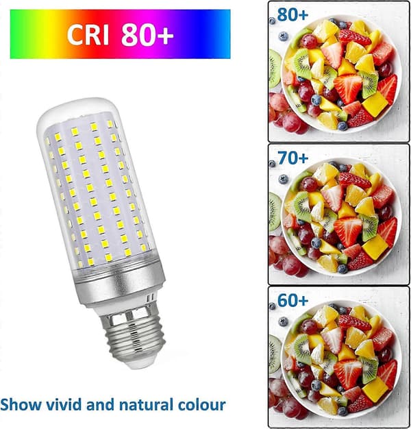 3 kpl E27 LED Corn -lamppu 30W 2500LM Viileä valkoinen 6000K Ei himmennettävä[JUN]