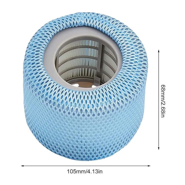 4-pakks nett med Mspa Spa-filter Screen+Element
