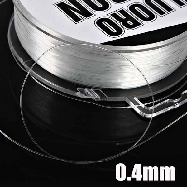 300M Fluorocarbon Fiskeline Stærk Wire DIA.-0.4MM Dia.-0.4mm