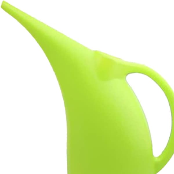 Grøn ABS Vandkande til Indendørs- og Udendørsplanter, 2L Kapacitet med Lang Spreder & Rose Diffuser[JUN]