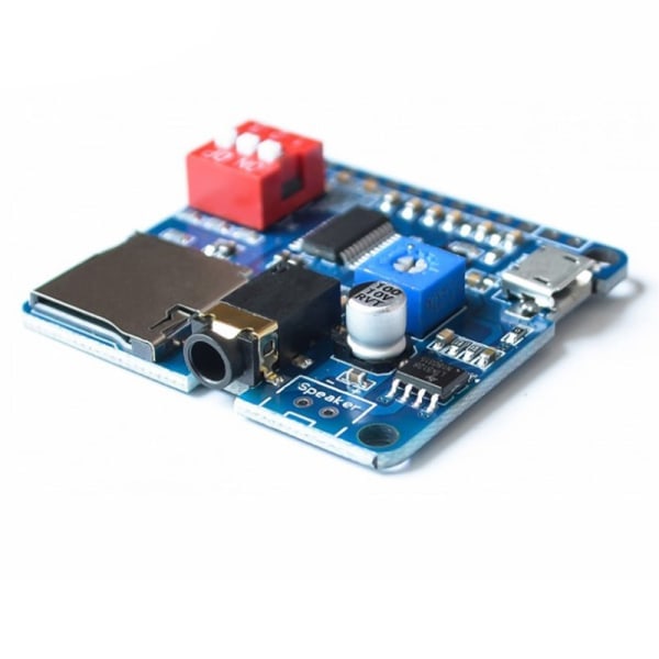 R?stuppspelningsmodul MP3-spelare UART I/O-triggerf?rst?rkare