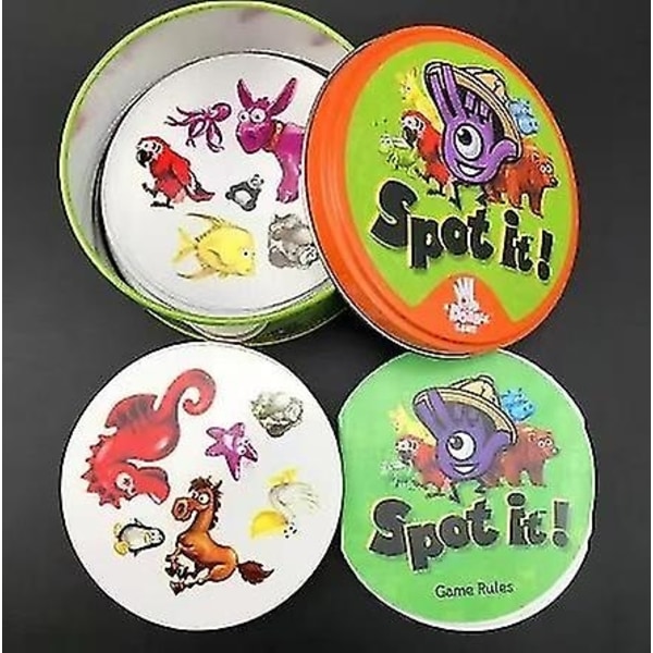 Perfekt Spot It - Klassinen Pelikorttipeli - Perfe JR hat