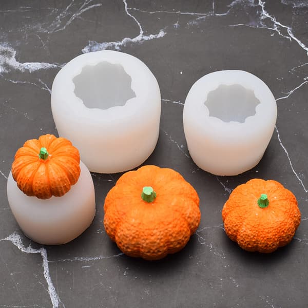 3D Silikon Gresskarformer for Halloween Kakedekorering[JUN] L