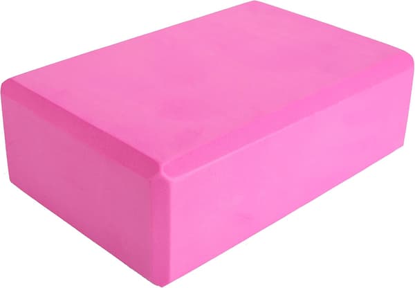 Halkfria yogablock för Pilates och träning - 2-pack Pink