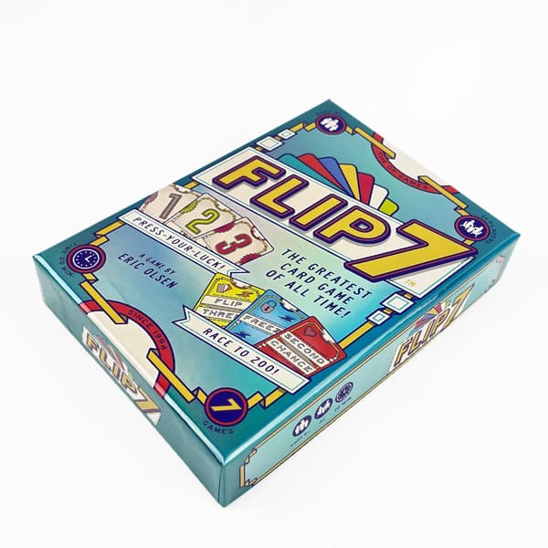 2025 Flip 7 - lautapeli - strateginen perhekorttipeli ystäville [JUN]