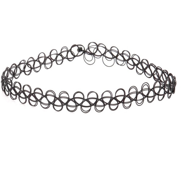 Choker Tattoo Spetshalsband 90-tal