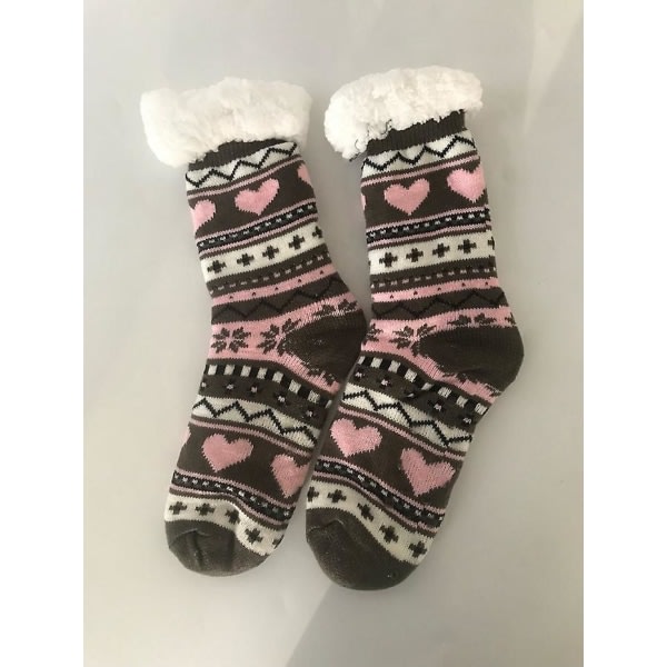Winter Women's Socks, 1 Pair Woolen Warm Soft Socks, Thermal Thi