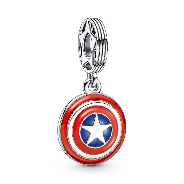 * Spiderman Alloy Henge Tegneserie Puh * Groot Charm Bead Henger DIY Pandora Dame Armbånd Smykker Tilbehør Gaver 8