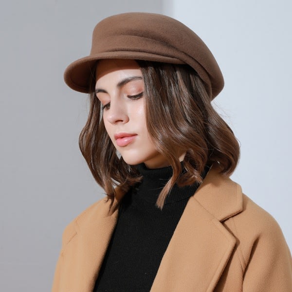 Hatt kvinnors höst och vinter basker kvinnors japanska cap