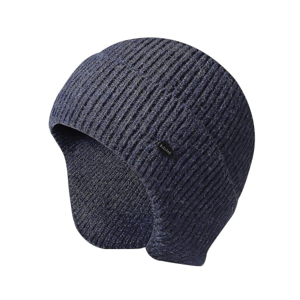 Unisex Winter Warm Trapper Hat 3 i 1 Fuskpäls Bomber Hat Ear Fl