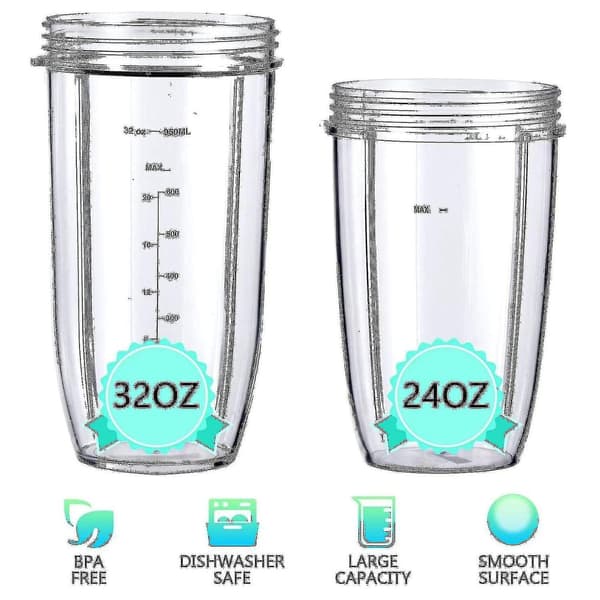 Nutribullet 600W 900W Pro Blender Reservedeler Kompatible [JUN]