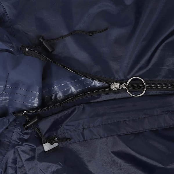 Reflekterende vanntett regnponcho for rullestolbrukere [JUN]