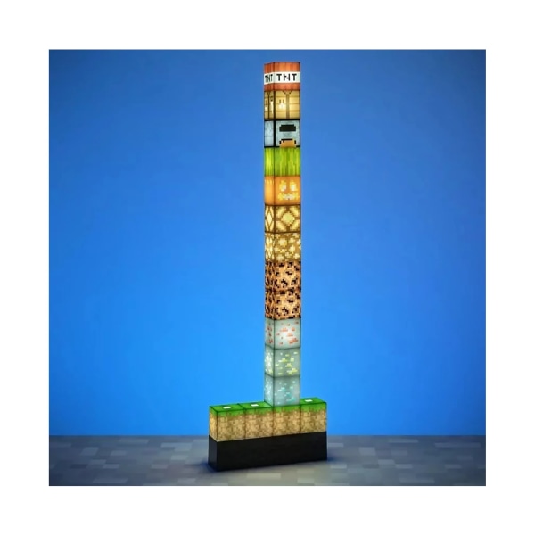 Minecraft Paladone Block Building Light DIY Leksak Merchandise Present