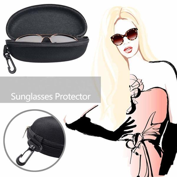 2 stk. Solbriller Etui Hard Case Opbevaringsboksholder