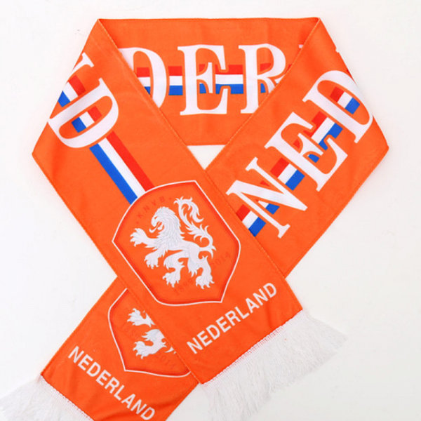 150cm/59in VM Fotbollsscarf Nederländerna Flagga Fanpresent för Klubbsupportrar