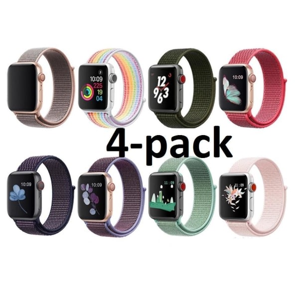 4-pack Apple Watch armband - 38/40/41 mm