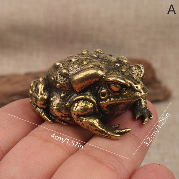 Lucky Copper Toads Groda Golden Toad Animal Copper Statue Brons