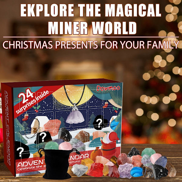 Crystal Mineral Julekalender Blind Box[JUN] 14