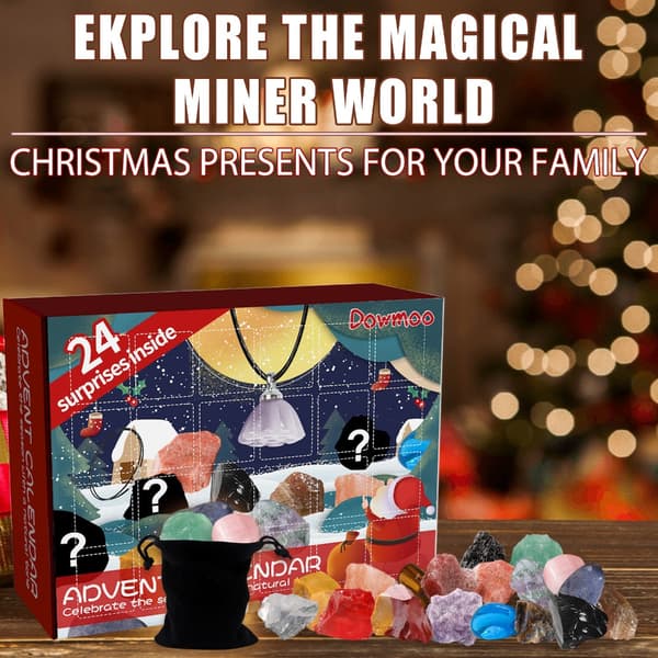 Kristall Mineral Jul Adventskalender Blind Box[JUN] 14