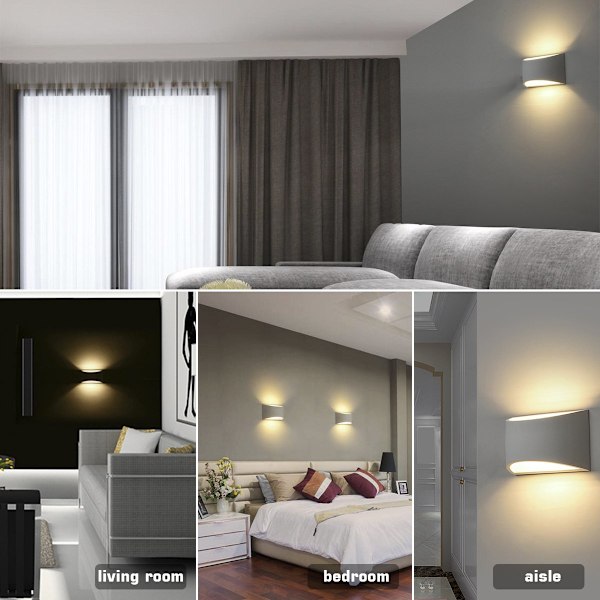 Modern vägglampa, inomhusvägglampor