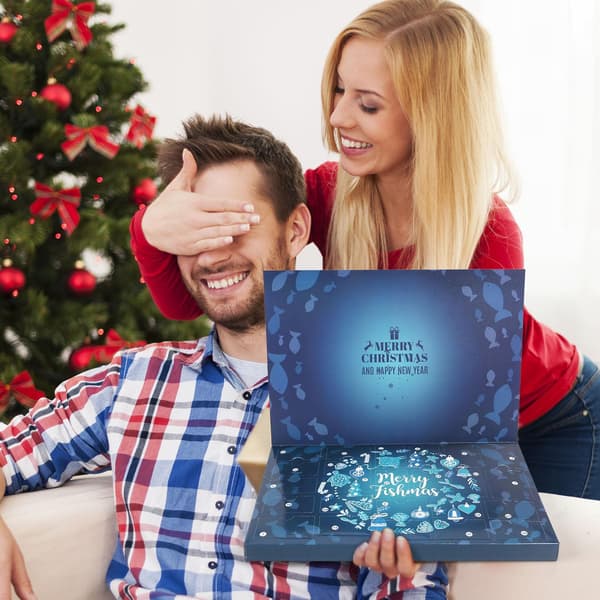 iZoeL Fiske Julekalender 2024 - 24 Dele Grej & Agn Sæt[JUN] A