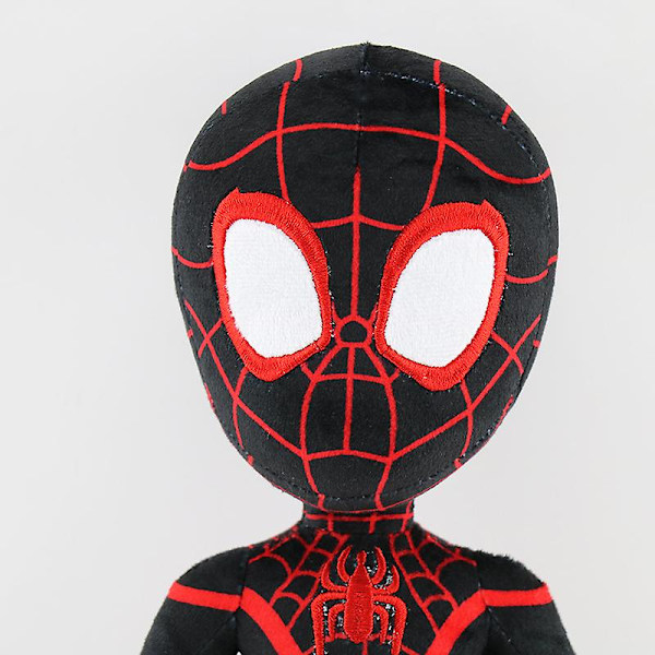Marvel Spidey og hans fantastiske venner Plysjdukke Tegneseriefigur for barn Bursdagsgave Black