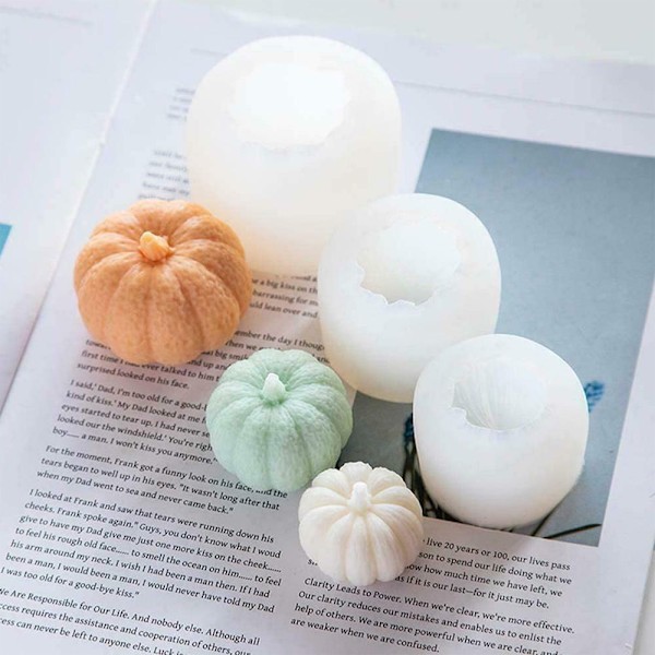 3D Silikonpumpaformar för Halloween Tårtdekoration [JUN] M