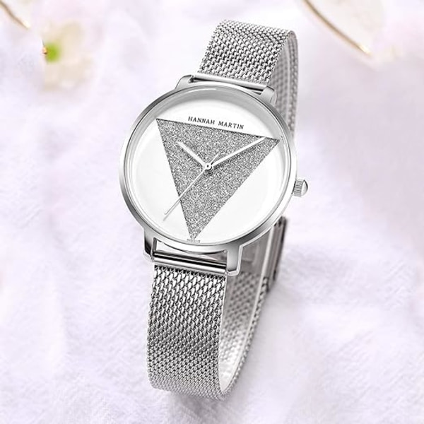 Kvinnors analog watch, quartz klockor, minimalistisk, simpleDial sta