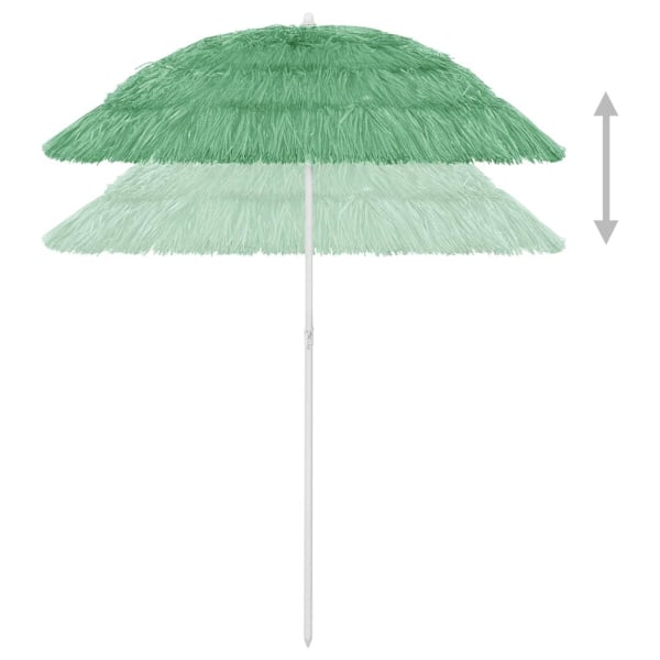 vidaXL Rantalie Hawaii vihreä 180 cm green 2100