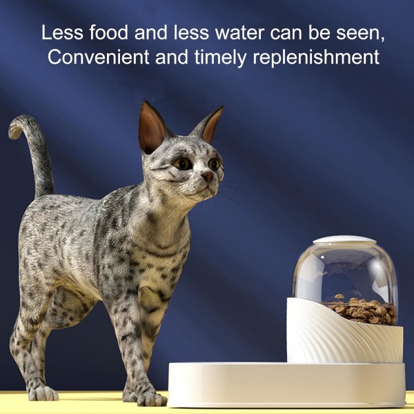 Automatisk matautomat och vattendispenser 2L Pet Dog Water