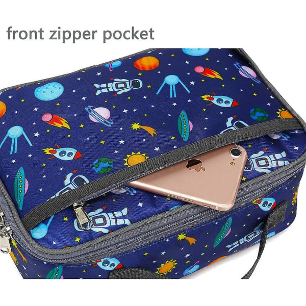 Lunchbox för barn isolerad mjuk väska Minikylare Tillbaka till skolan